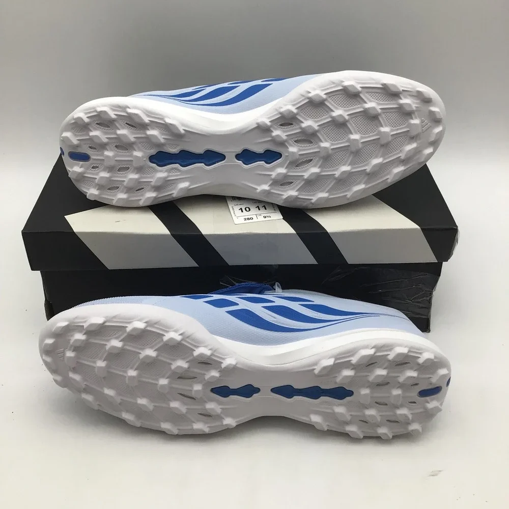 Adidas Predator League FT‎ TF Soccer Cleats Blue Purple JR7874 Mens Size 10 NEW